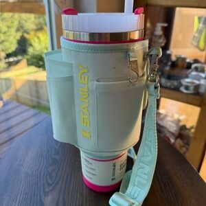 Mist Stanley All Day 40 oz #Quencher #Carry-All (Tumbler not included)